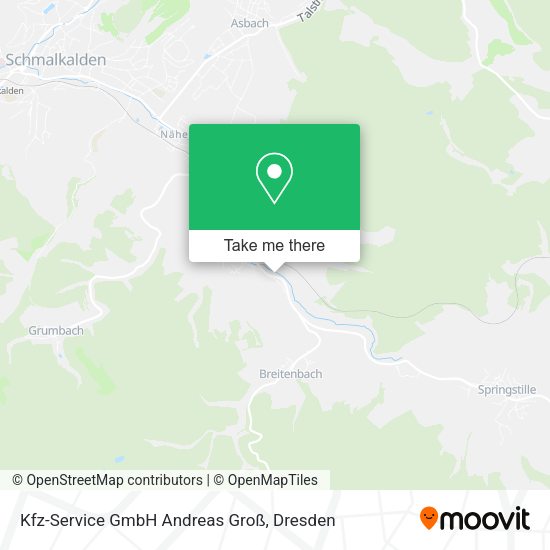 Карта Kfz-Service GmbH Andreas Groß
