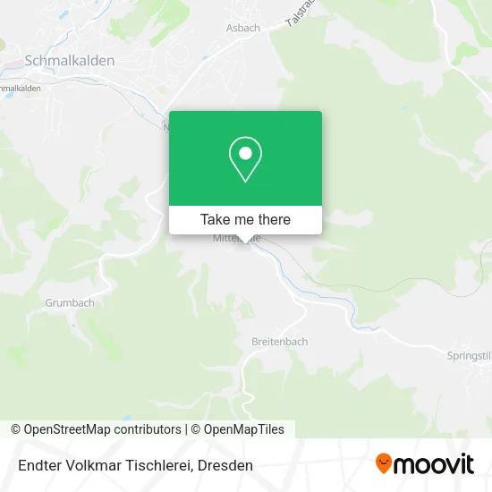 Карта Endter Volkmar Tischlerei