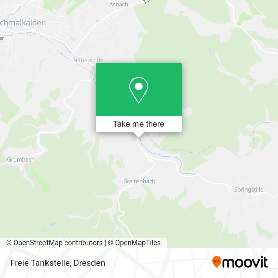 Карта Freie Tankstelle