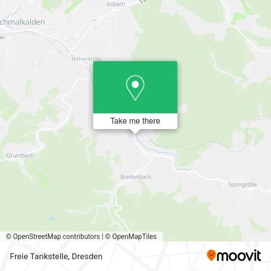 Карта Freie Tankstelle