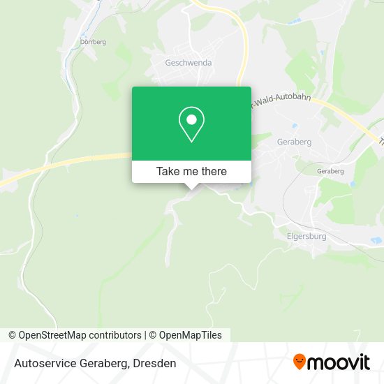 Карта Autoservice Geraberg