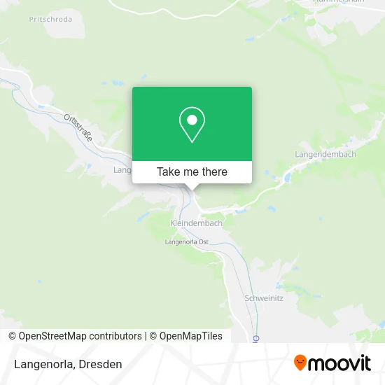 Карта Langenorla