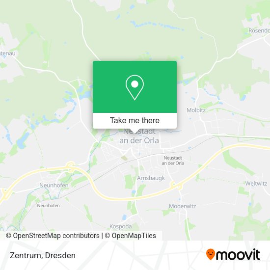 Карта Zentrum