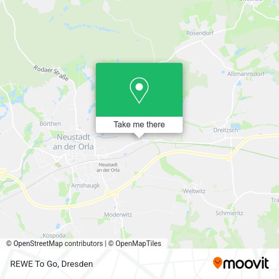 Карта REWE To Go