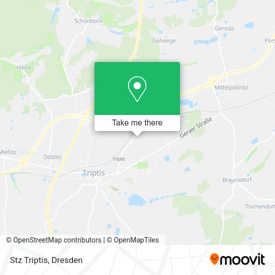 Stz Triptis map