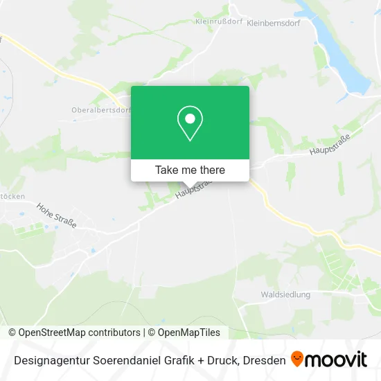 Карта Designagentur Soerendaniel Grafik + Druck