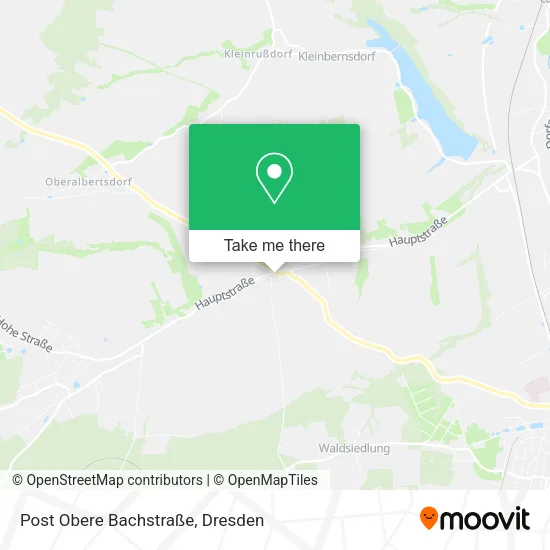 Карта Post Obere Bachstraße