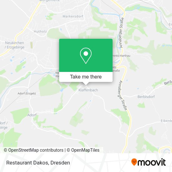 Карта Restaurant Dakos