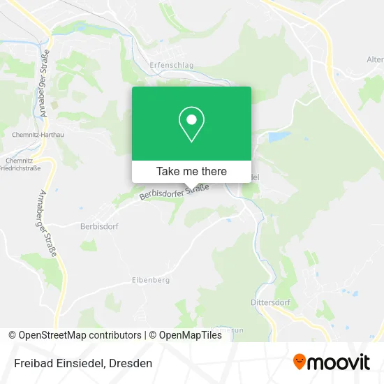 Карта Freibad Einsiedel