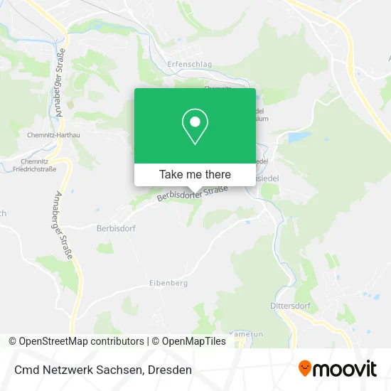 Карта Cmd Netzwerk Sachsen