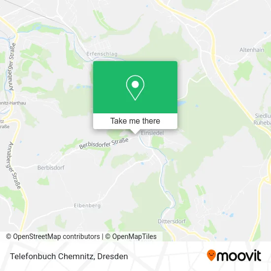 Карта Telefonbuch Chemnitz