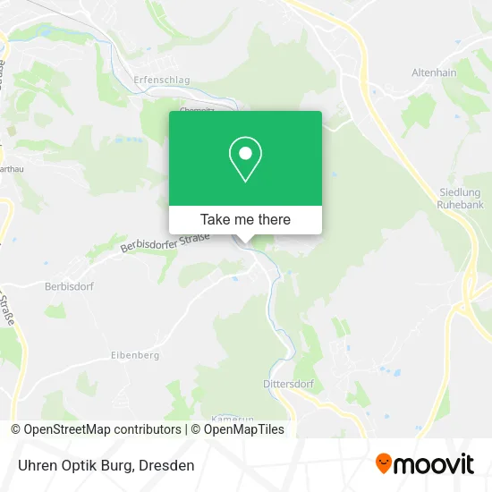 Карта Uhren Optik Burg