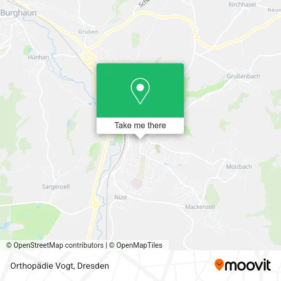 Карта Orthopädie Vogt