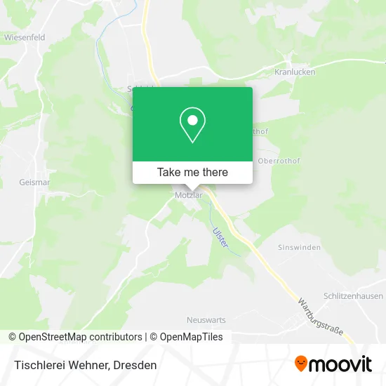 Карта Tischlerei Wehner