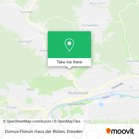 Domus-Florum Haus der Blüten map