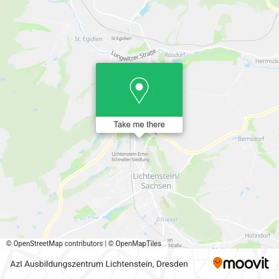 Карта Azl Ausbildungszentrum Lichtenstein