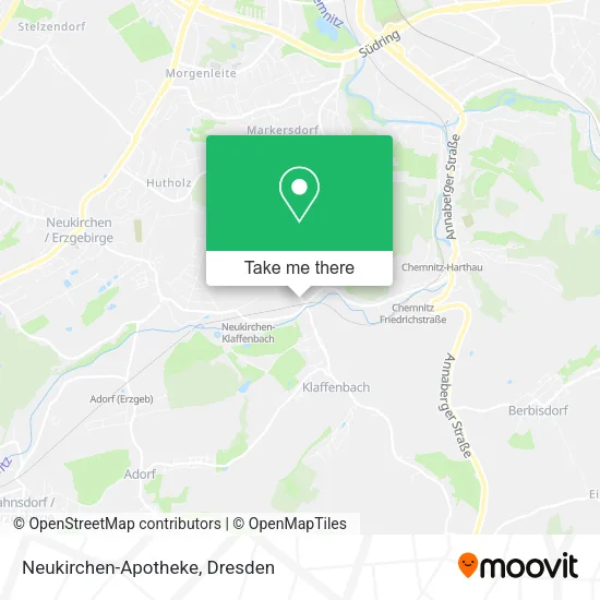 Карта Neukirchen-Apotheke