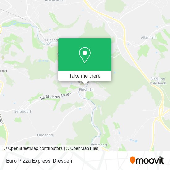 Карта Euro Pizza Express