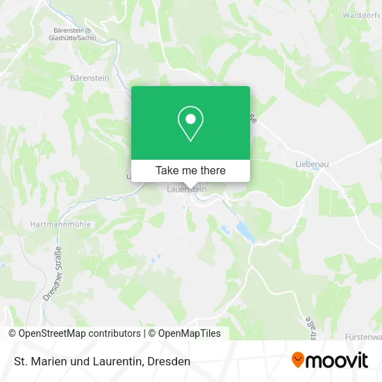 Карта St. Marien und Laurentin