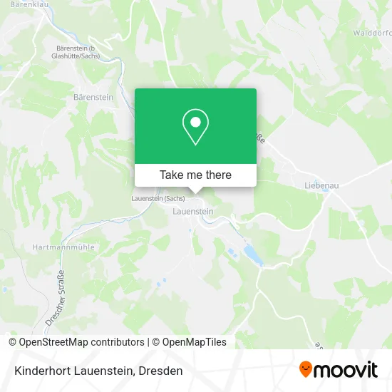 Карта Kinderhort Lauenstein