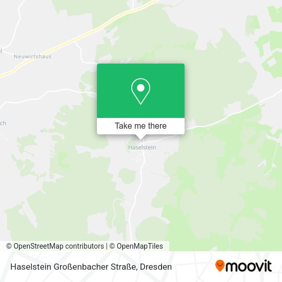 Карта Haselstein Großenbacher Straße