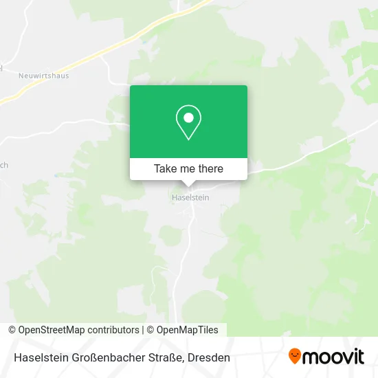 Карта Haselstein Großenbacher Straße