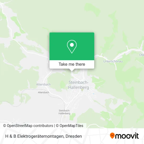 Карта H & B Elektrogerätemontagen