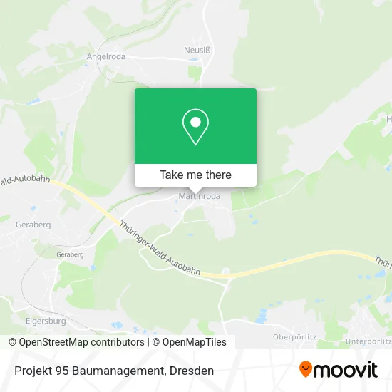 Карта Projekt 95 Baumanagement