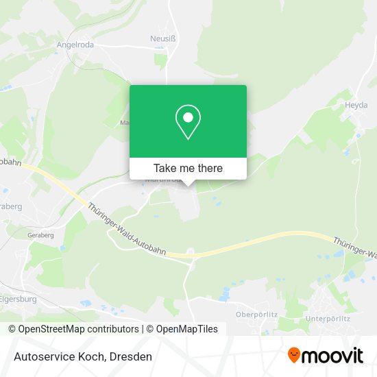 Карта Autoservice Koch