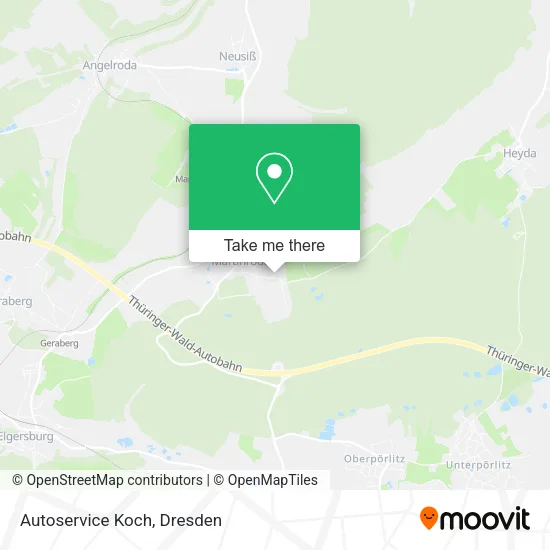 Карта Autoservice Koch