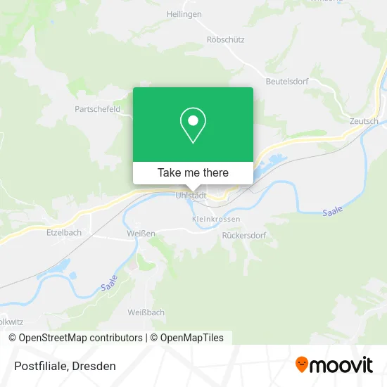 Карта Postfiliale