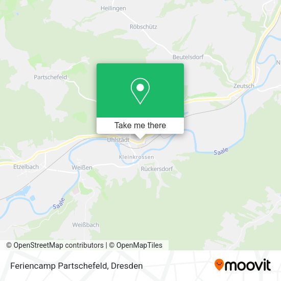 Карта Feriencamp Partschefeld
