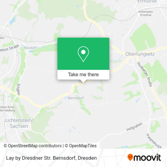 Карта Lay by Dresdner Str. Bernsdorf