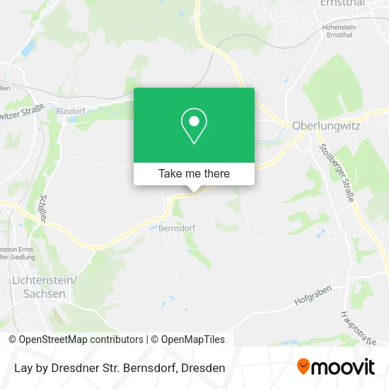 Карта Lay by Dresdner Str. Bernsdorf