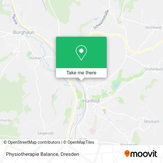 Карта Physiotherapie Balance