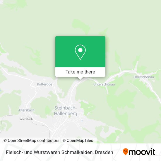 Карта Fleisch- und Wurstwaren Schmalkalden