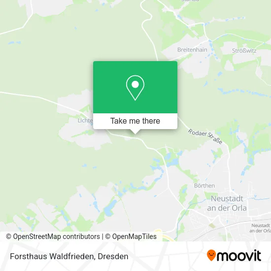 Карта Forsthaus Waldfrieden
