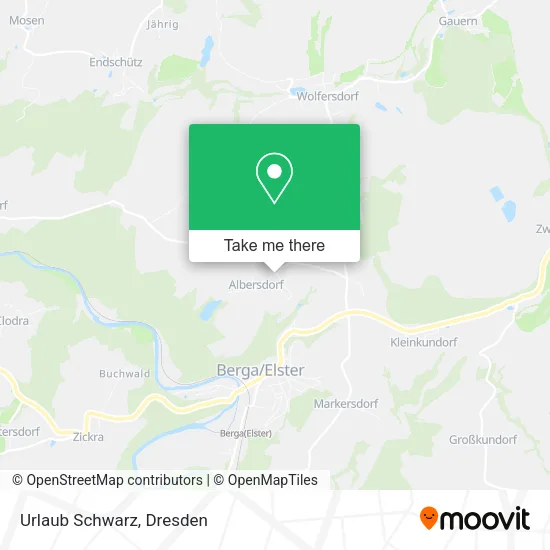 Карта Urlaub Schwarz