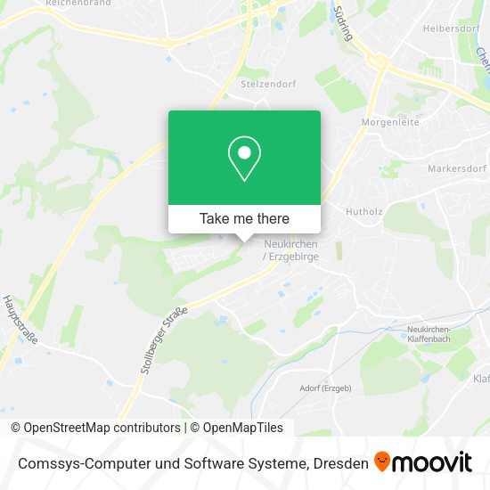 Comssys-Computer und Software Systeme map