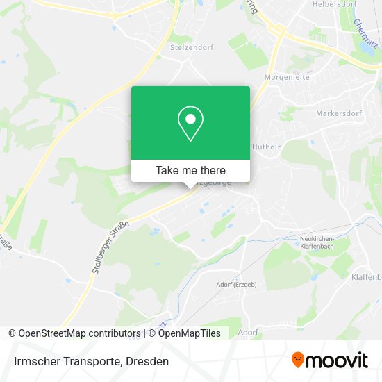 Карта Irmscher Transporte