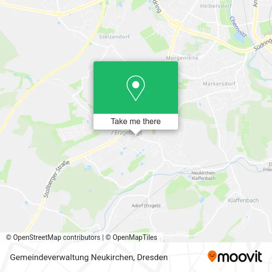 Карта Gemeindeverwaltung Neukirchen