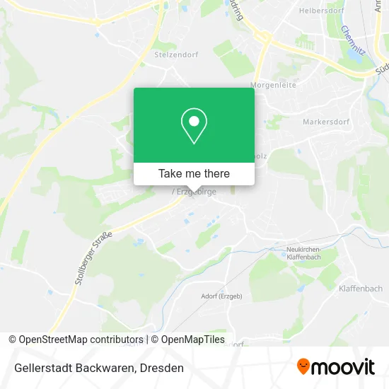Карта Gellerstadt Backwaren