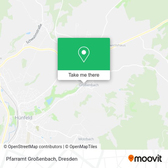 Карта Pfarramt Großenbach