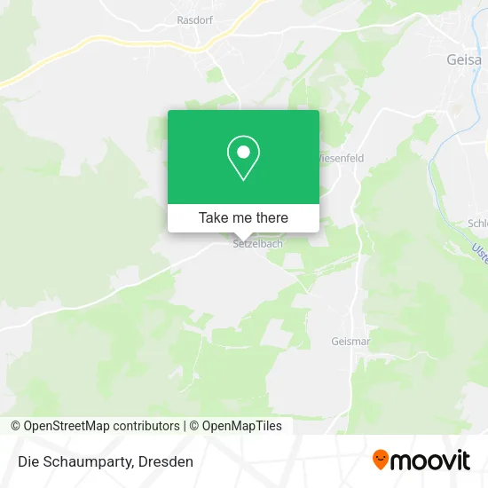 Карта Die Schaumparty