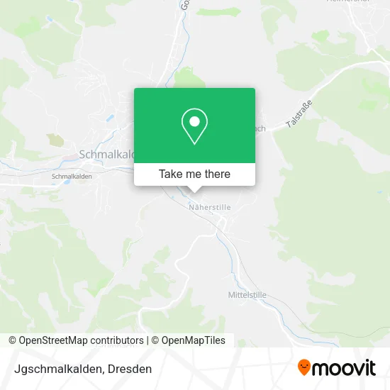Карта Jgschmalkalden