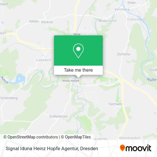 Карта Signal Iduna Heinz Hopfe Agentur