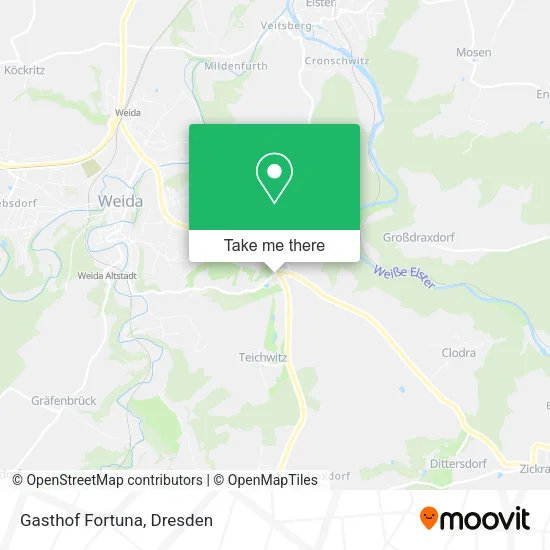 Карта Gasthof Fortuna