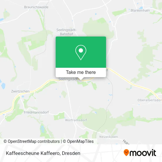 Карта Kaffeescheune Kaffeero