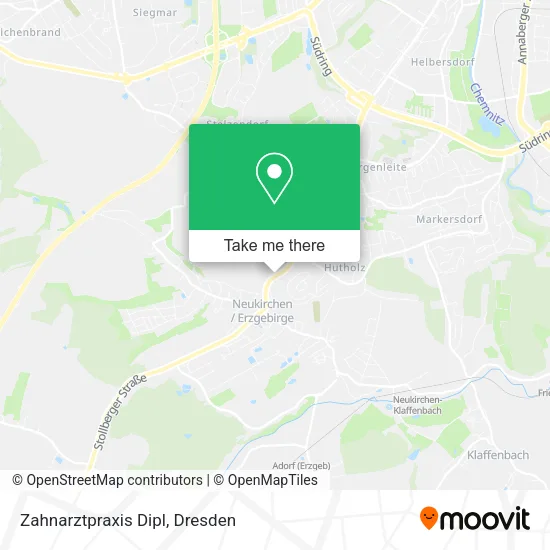 Карта Zahnarztpraxis Dipl