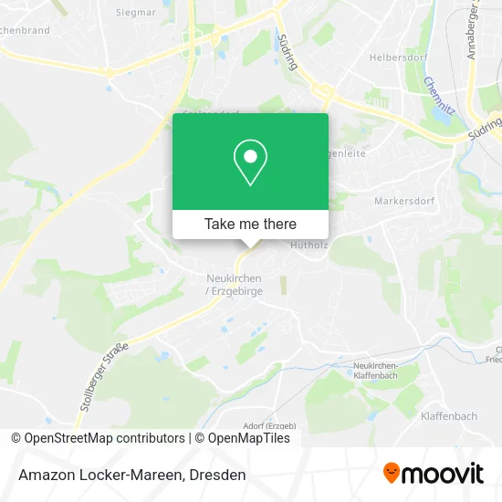Карта Amazon Locker-Mareen